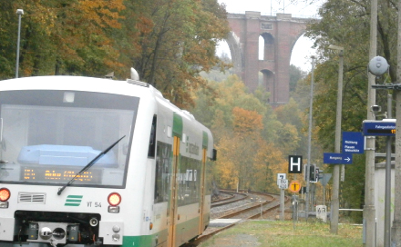 Anfahrt Zug